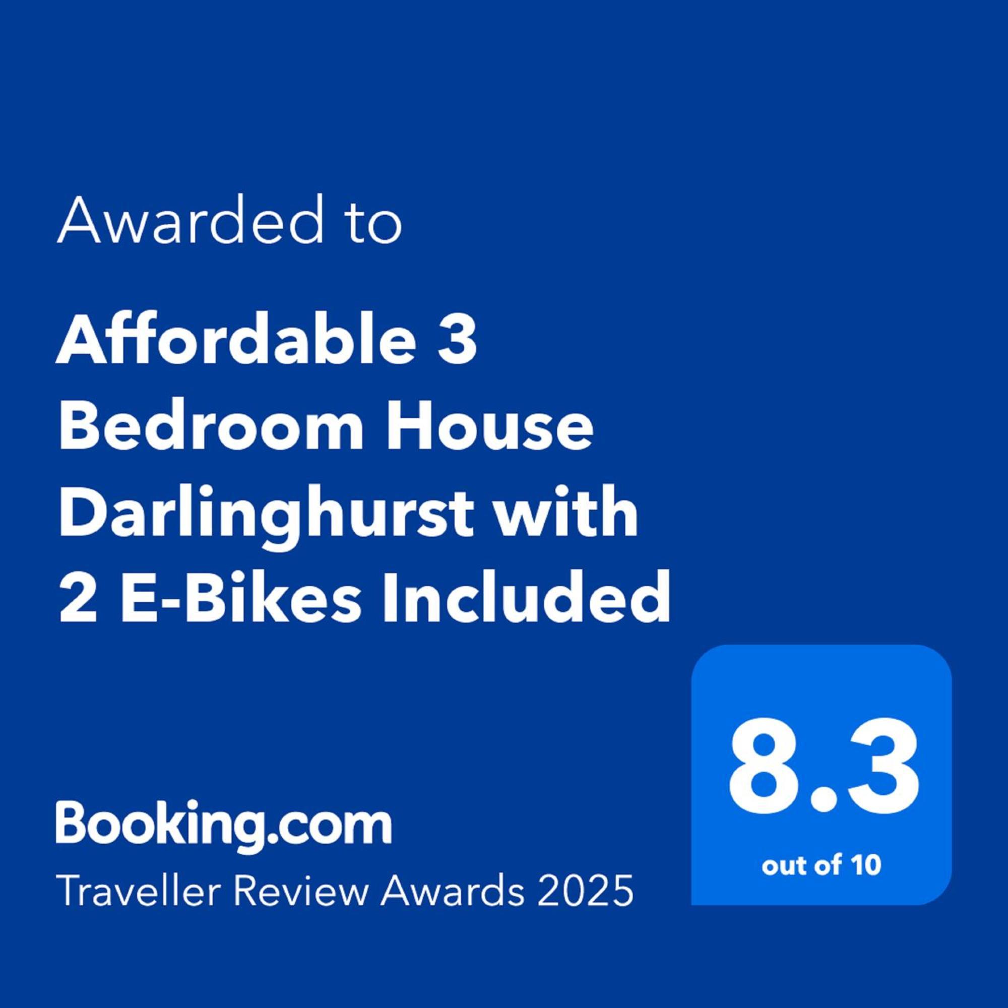 Affordable 3 Bedroom House Darlinghurst With 2 E-Bikes Included Sidney Dış mekan fotoğraf