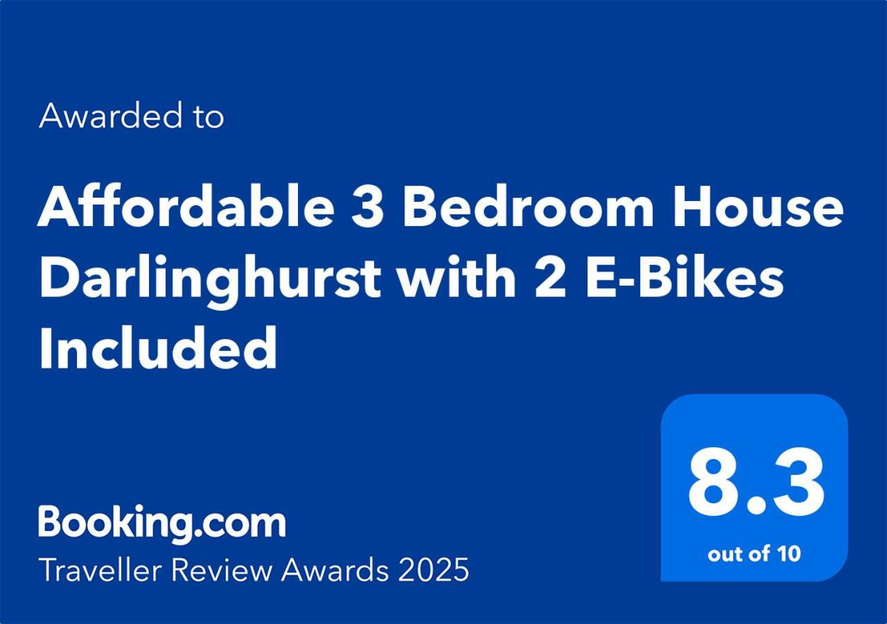Affordable 3 Bedroom House Darlinghurst With 2 E-Bikes Included Sidney Dış mekan fotoğraf